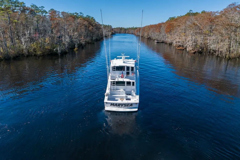 Marysea 1999 Viking 58 Enclosed Bridge Yacht For Sale in Myrtle Beach SC Marysea 1999 Viking 58 Enclosed Bridge Yacht For Sale in Myrtle Beach SC