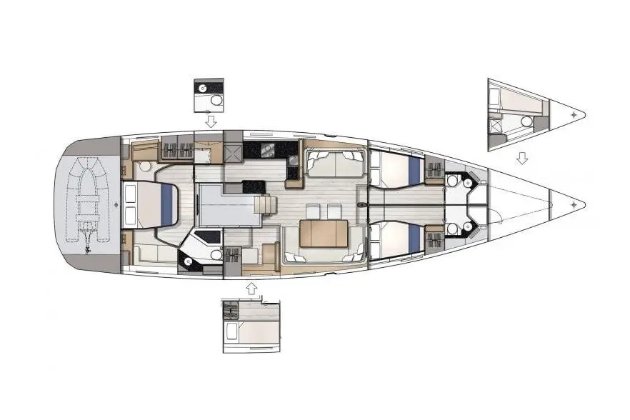 DEMO 2023 Jeanneau 65 Yacht For Sale in Newport RI DEMO 2023 Jeanneau 65 Yacht For Sale in Newport RI