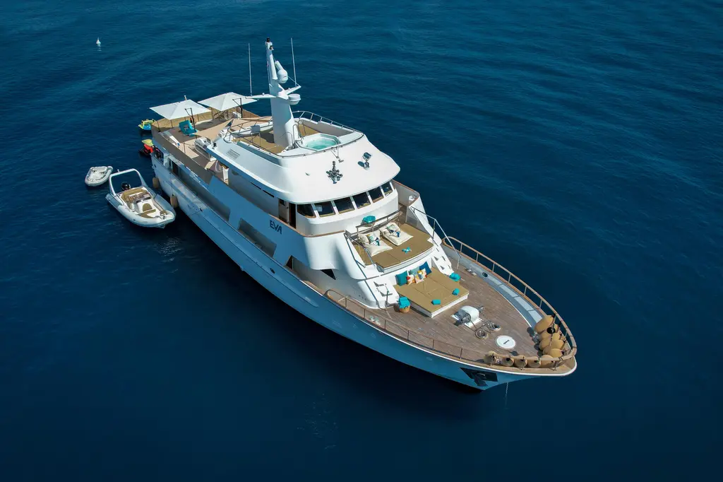 EVA 1993 Cheoy Lee Custom Yacht For Sale in Cannes EVA 1993 Cheoy Lee Custom Yacht For Sale in Cannes