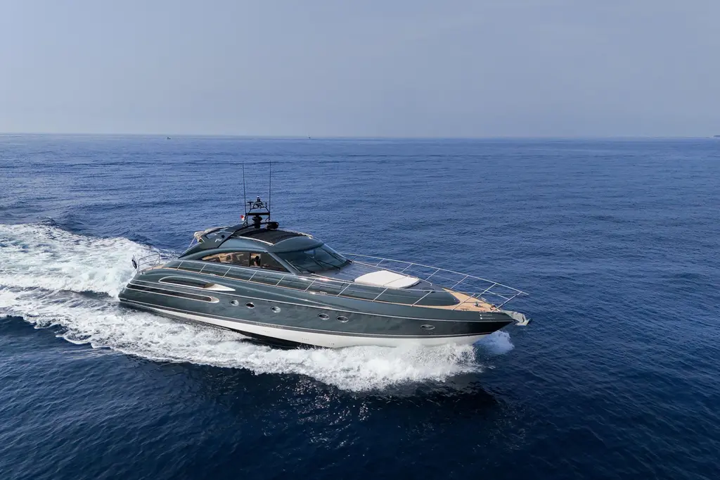 Pura Vida 2003 Princess V65 Open Yacht For Sale in Cannes 
