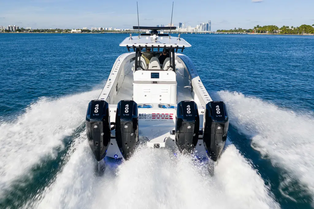 Red White and Booze 2023 Freeman 43 Yacht For Sale in Indian Creek Village FL Red White and Booze 2023 Freeman 43 Yacht For Sale in Indian Creek Village FL