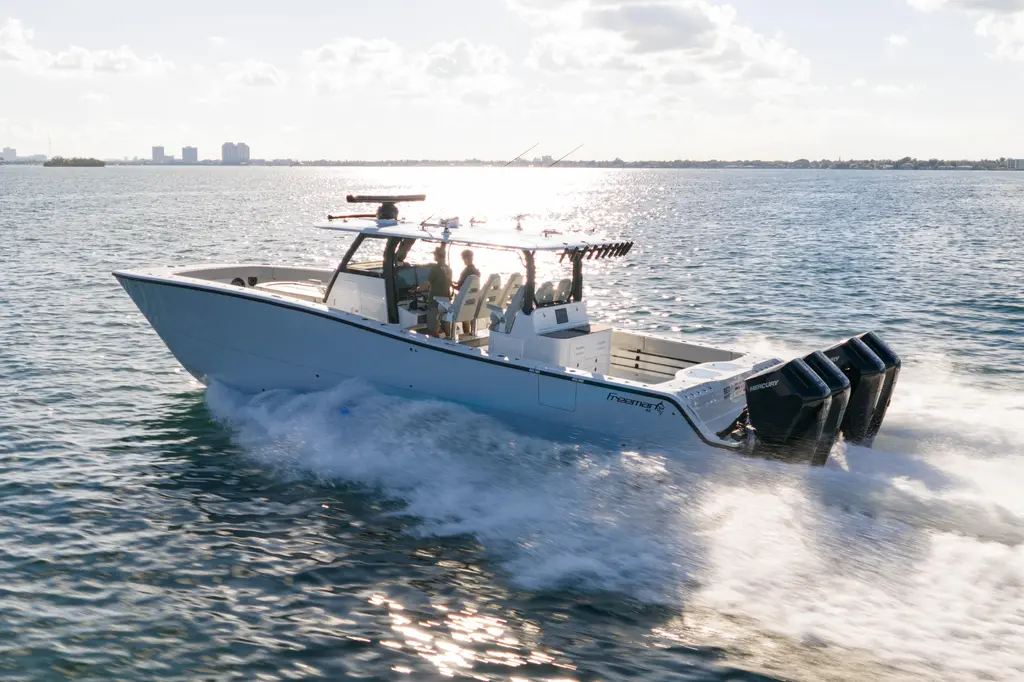 Red White and Booze 2023 Freeman 43 Yacht For Sale in Indian Creek Village FL Red White and Booze 2023 Freeman 43 Yacht For Sale in Indian Creek Village FL