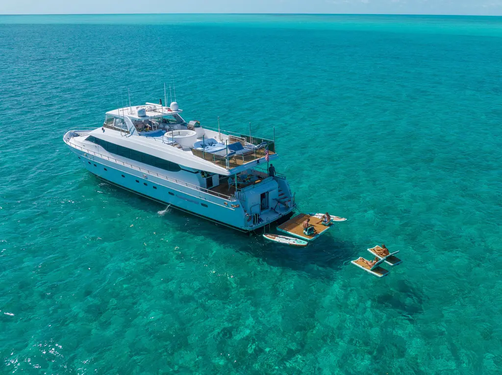 2001 hargrave flybridge two seas miami beach florida for sale