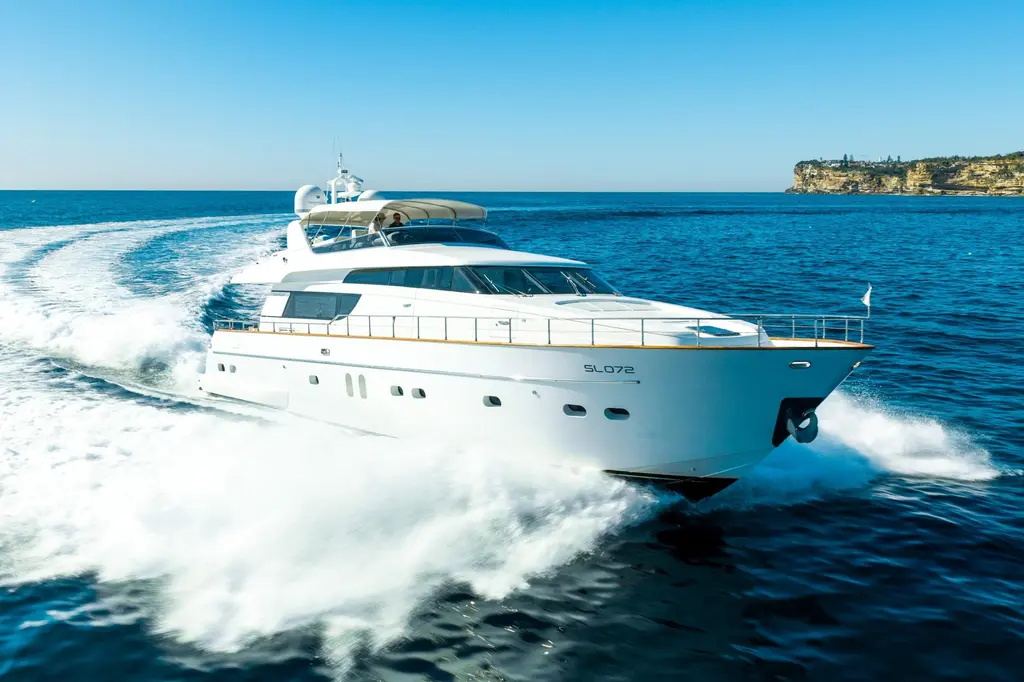 ILYRIA 2007 Sanlorenzo SL72 Yacht For Sale in Sydney NSW ILYRIA 2007 Sanlorenzo SL72 Yacht For Sale in Sydney NSW