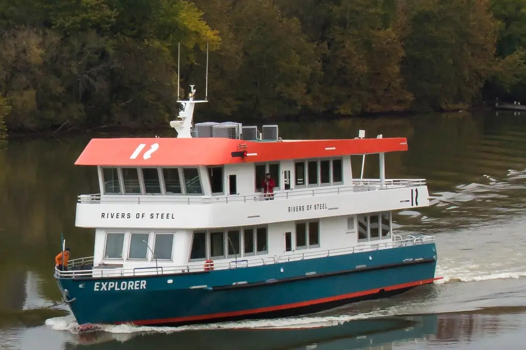 M/V Explorer 2016 Custom Commercial Research Riverboat Yacht For Sale in Homestead PA M/V Explorer 2016 Custom Commercial Research Riverboat Yacht For Sale in Homestead PA