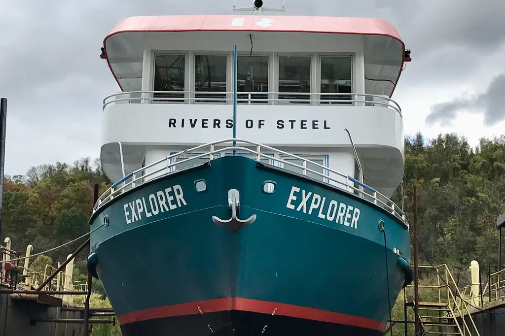 M/V Explorer 2016 Custom Commercial Research Riverboat Yacht For Sale in Homestead PA M/V Explorer 2016 Custom Commercial Research Riverboat Yacht For Sale in Homestead PA
