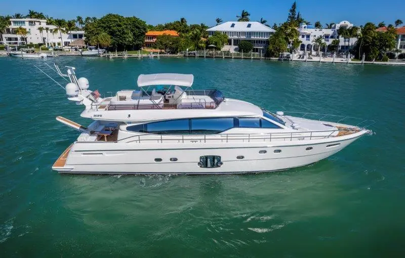 HOPE 2011 Ferretti Yachts 660 Yacht For Sale in Miami FL HOPE 2011 Ferretti Yachts 660 Yacht For Sale in Miami FL