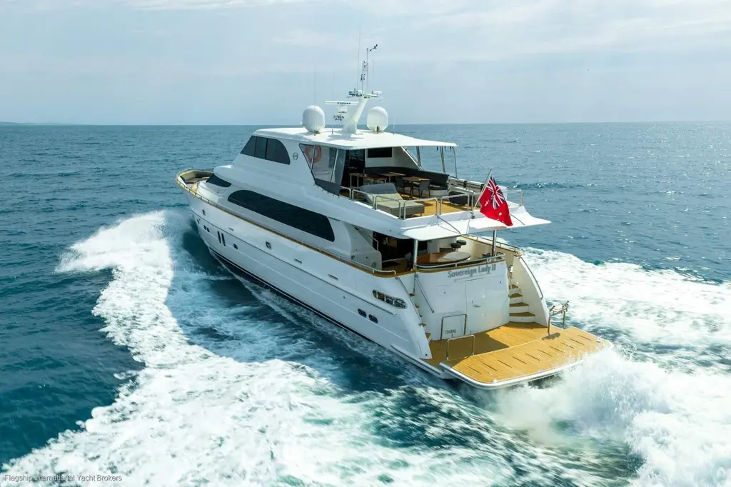 Sovereign Lady II 2008 Horizon E98 Yacht For Sale in Gold Coast QLD Sovereign Lady II 2008 Horizon E98 Yacht For Sale in Gold Coast QLD