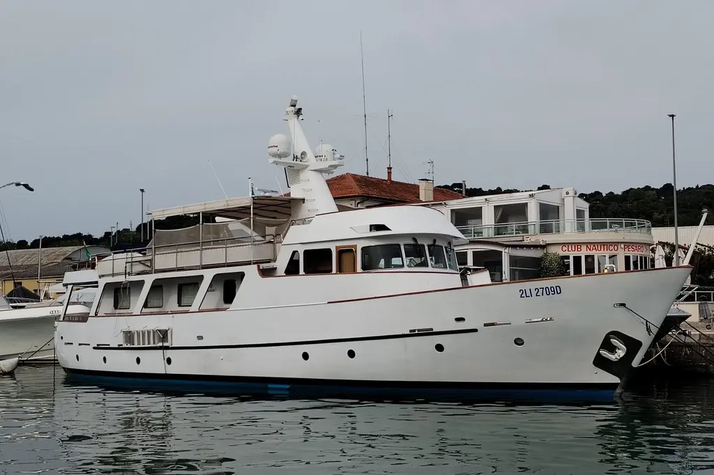 1964 camper nicholsons sicna navetta poppa tonda acciaio pesaro it pu for sale