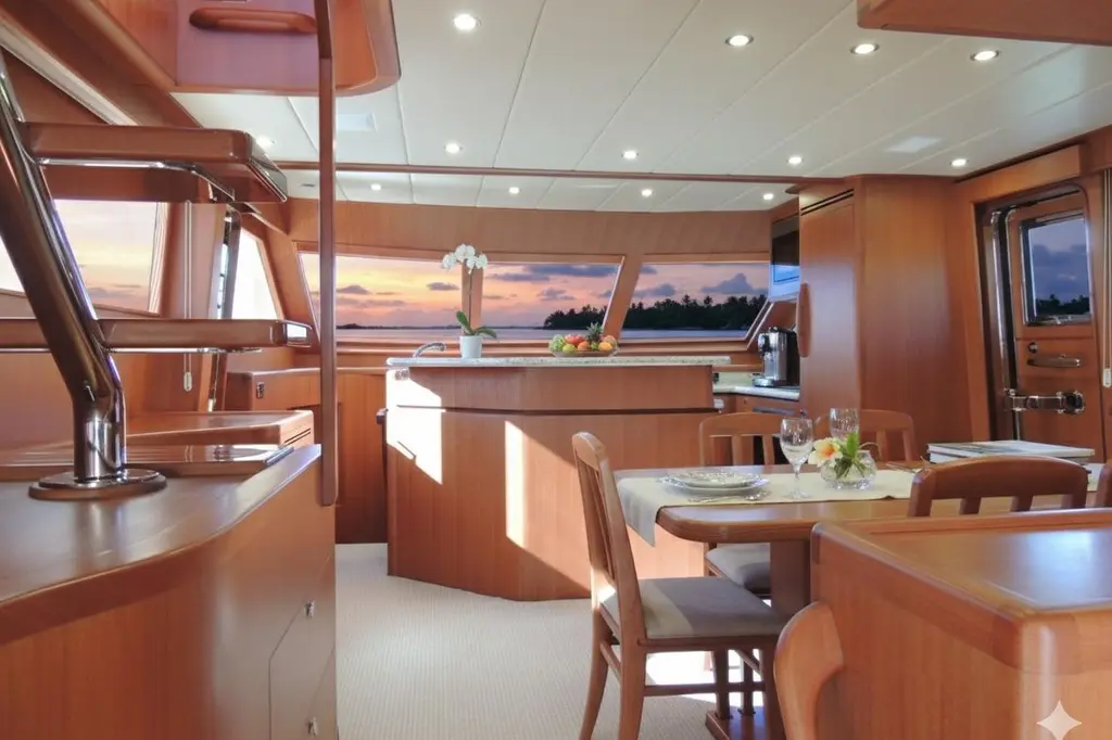 CJ 2011 Hampton 630 Skylounge Yacht For Sale in Gold Coast QLD CJ 2011 Hampton 630 Skylounge Yacht For Sale in Gold Coast QLD