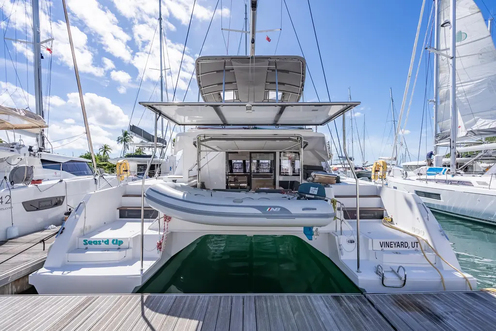 Seas'd Up 2022 Nautitech 46 Fly MK2 Yacht For Sale in Tortola Sea Cows Bay Seas'd Up 2022 Nautitech 46 Fly MK2 Yacht For Sale in Tortola Sea Cows Bay