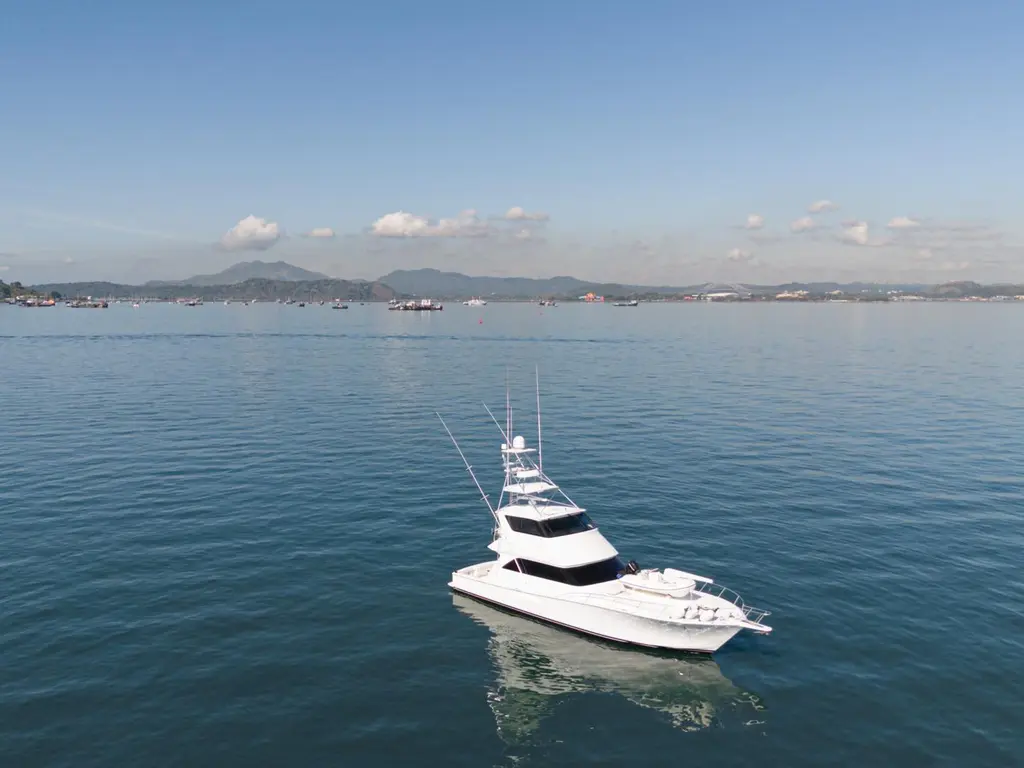 2002 viking 61enclosed bridge panama city for sale