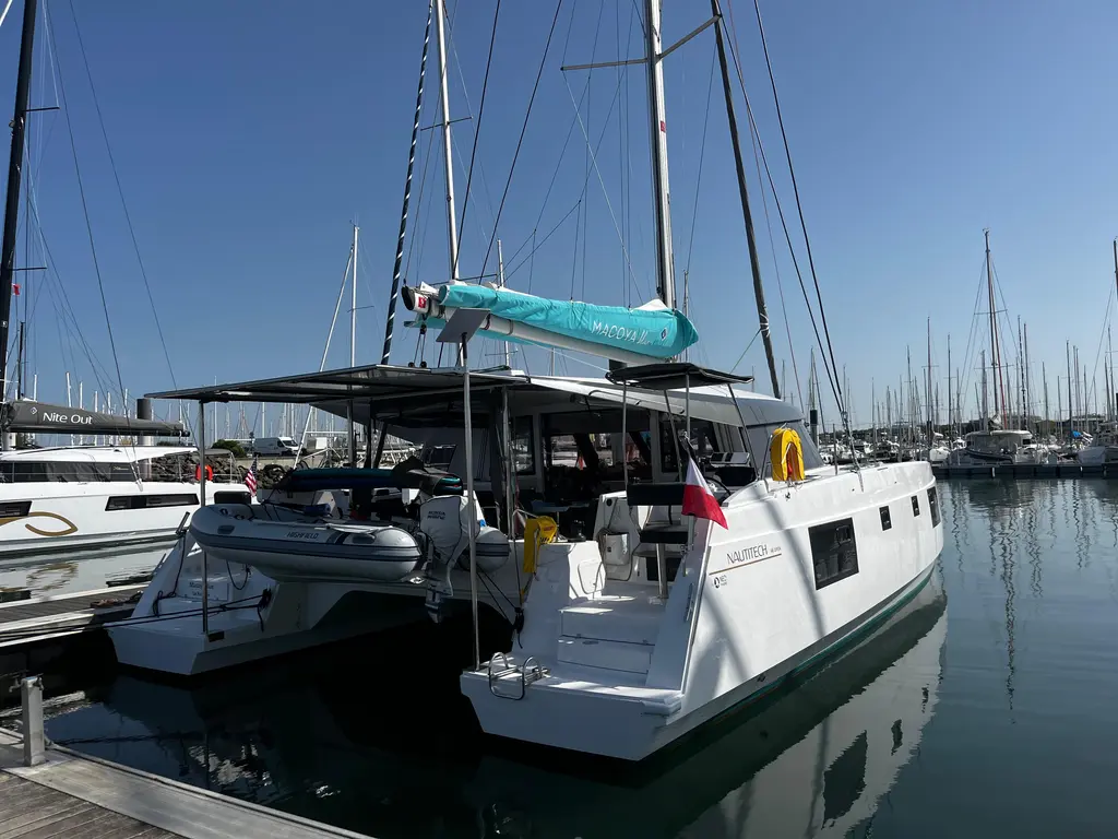 Macoya Blue 2023 Nautitech 46 Open Yacht For Sale in Le Marin Macoya Blue 2023 Nautitech 46 Open Yacht For Sale in Le Marin