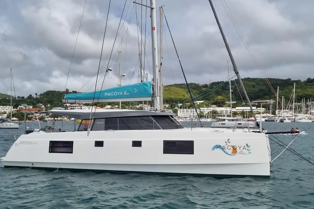 Macoya Blue 2023 Nautitech 46 Open Yacht For Sale in Le Marin Macoya Blue 2023 Nautitech 46 Open Yacht For Sale in Le Marin