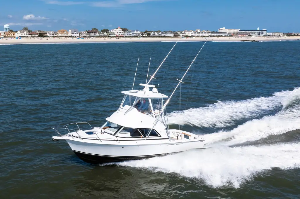 One More 2018 Bertram 35 Flybridge Sportfish Yacht For Sale in Cape May NJ One More 2018 Bertram 35 Flybridge Sportfish Yacht For Sale in Cape May NJ