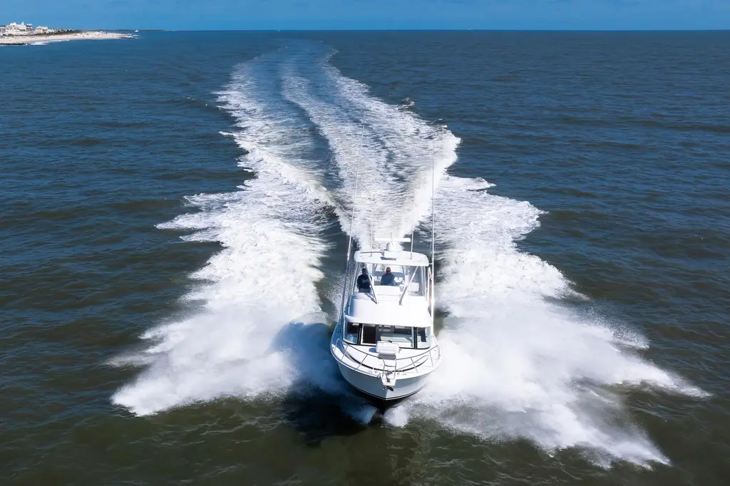 One More 2018 Bertram 35 Flybridge Sportfish Yacht For Sale in Cape May NJ One More 2018 Bertram 35 Flybridge Sportfish Yacht For Sale in Cape May NJ