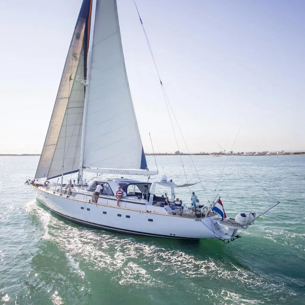 Wioleta 1991 Sparkman & Stephens Maxi 88 Cutter Sloop Yacht For Sale in Valencia ES-V