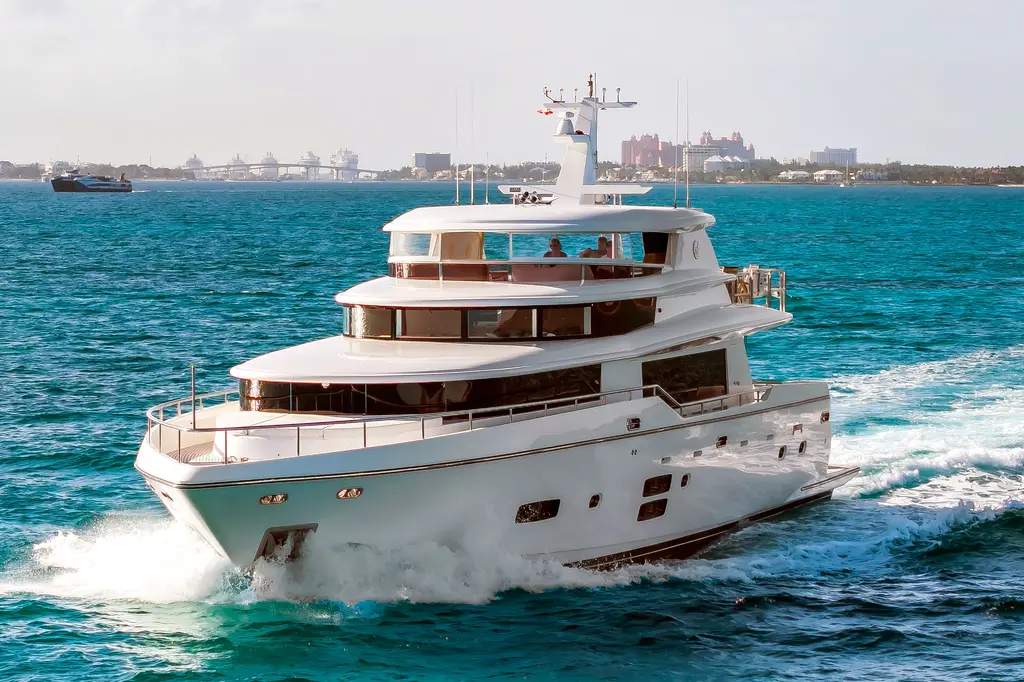 FITFO 2017 Johnson 93 Flybridge Yacht For Sale in Ft Lauderdale FL FITFO 2017 Johnson 93 Flybridge Yacht For Sale in Ft Lauderdale FL