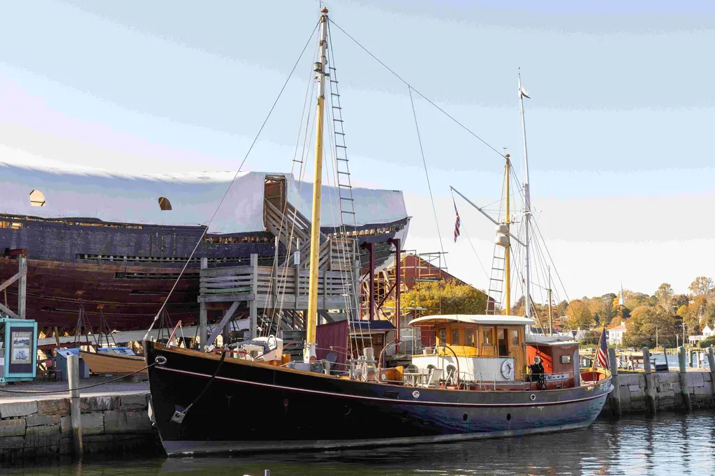 Little Vigilant 1950 Abeking & Rasmussen Bespoke Motorsailer Yacht Yacht For Sale in Mystic CT Little Vigilant 1950 Abeking & Rasmussen Bespoke Motorsailer Yacht Yacht For Sale in Mystic CT