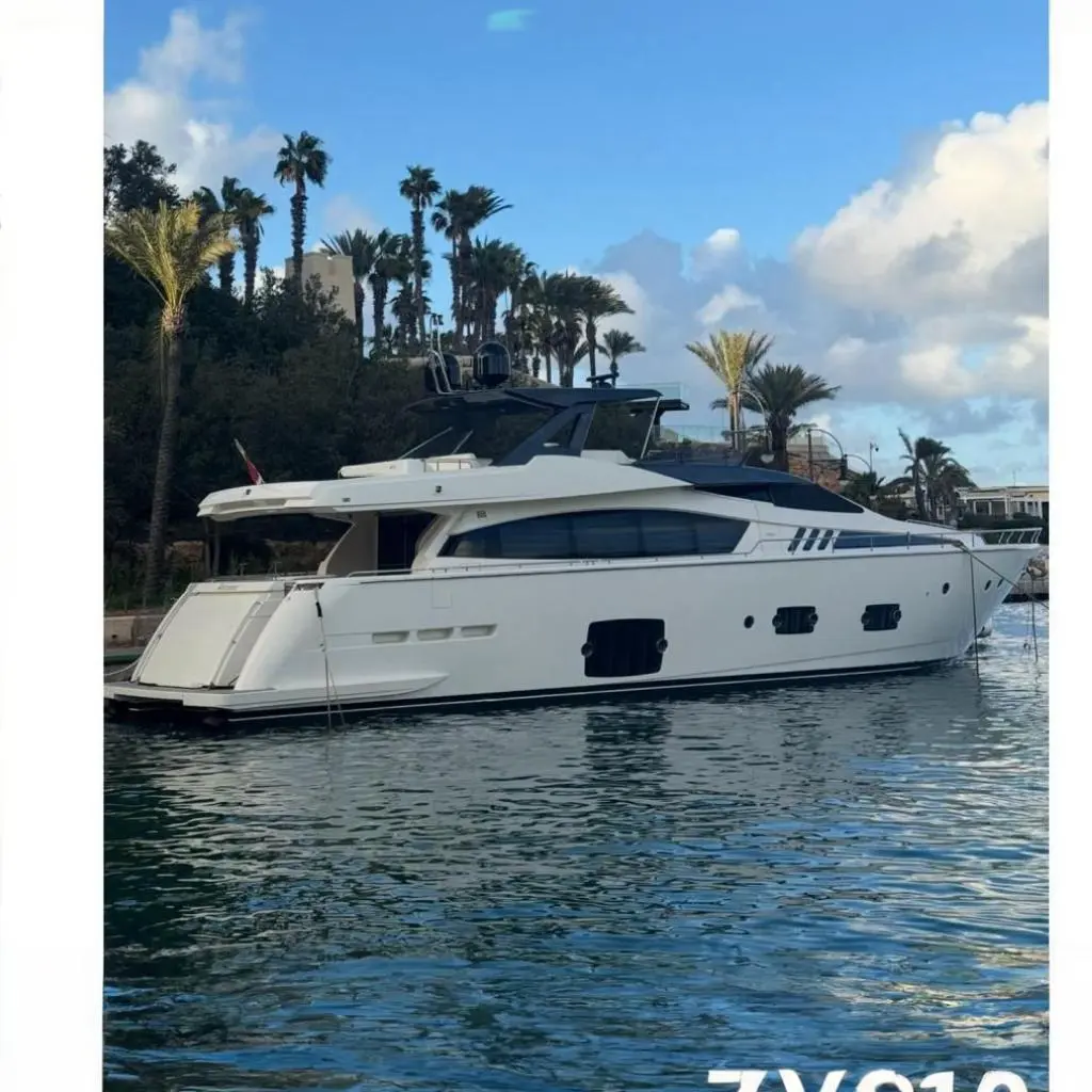 2010 Ferretti Yachts 800 Yacht For Sale in Valletta 2010 Ferretti Yachts 800 Yacht For Sale in Valletta