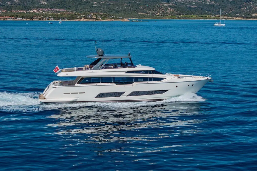 2018 Ferretti Yachts 850 Yacht For Sale in Casal Palocco IT-RM 2018 Ferretti Yachts 850 Yacht For Sale in Casal Palocco IT-RM