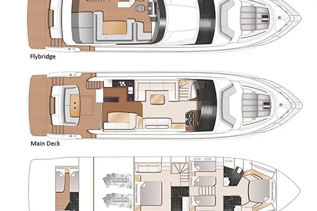 DAPHNE 2018 Princess 68 Yacht For Sale in Göcek DAPHNE 2018 Princess 68 Yacht For Sale in Göcek