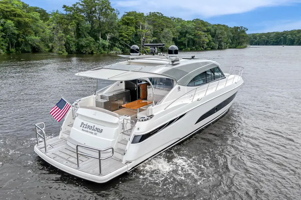 Frivolous 2021 Riviera 5400 Sport Yacht Platinum Edition Yacht For Sale in Charleston SC Frivolous 2021 Riviera 5400 Sport Yacht Platinum Edition Yacht For Sale in Charleston SC