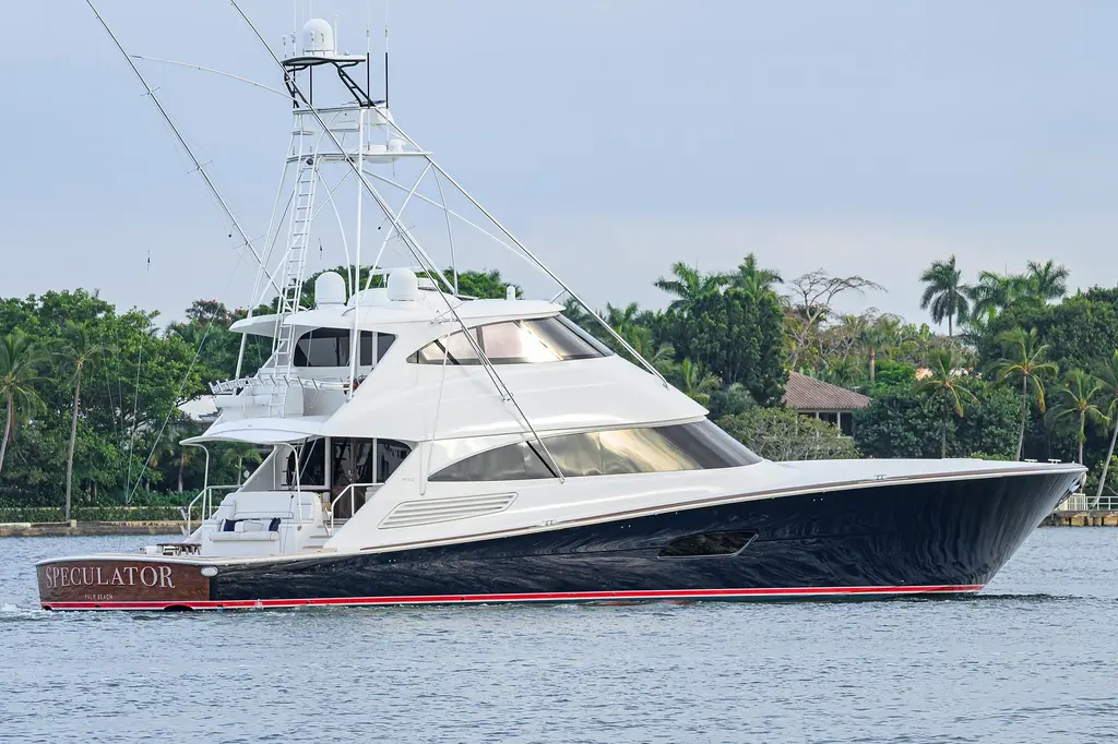 SPECULATOR 2017 Viking 92 Enclosed Bridge Yacht For Sale in Palm Beach FL SPECULATOR 2017 Viking 92 Enclosed Bridge Yacht For Sale in Palm Beach FL