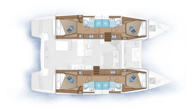 Twenty cent 2021 Lagoon LAGOON 46 Yacht For Sale in Fiumicino IT-RM Twenty cent 2021 Lagoon LAGOON 46 Yacht For Sale in Fiumicino IT-RM