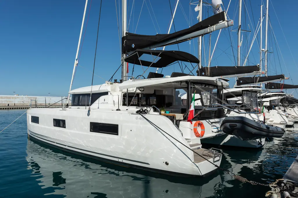 Twenty cent 2021 Lagoon LAGOON 46 Yacht For Sale in Fiumicino IT-RM Twenty cent 2021 Lagoon LAGOON 46 Yacht For Sale in Fiumicino IT-RM