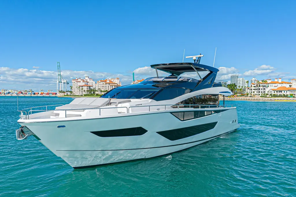 2025 sunseeker 88 yacht hideout fort lauderdale florida for sale