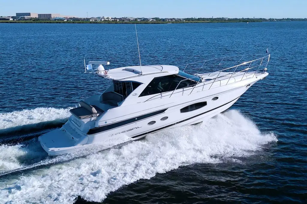 Serenity in the Sea 2014 Regal 46 Sport Coupe Yacht For Sale in Palmetto FL Serenity in the Sea 2014 Regal 46 Sport Coupe Yacht For Sale in Palmetto FL