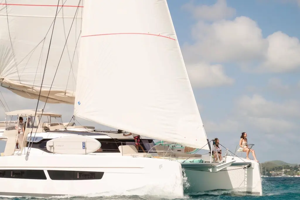 Beyond 2022 Fountaine Pajot Aura 51 Catamaran Yacht For Sale in Edgewater MD Beyond 2022 Fountaine Pajot Aura 51 Catamaran Yacht For Sale in Edgewater MD