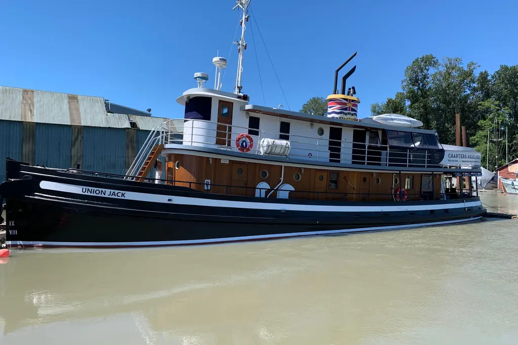 Union Jack 1941 Custom Tug Yacht For Sale in Richmond BC Union Jack 1941 Custom Tug Yacht For Sale in Richmond BC