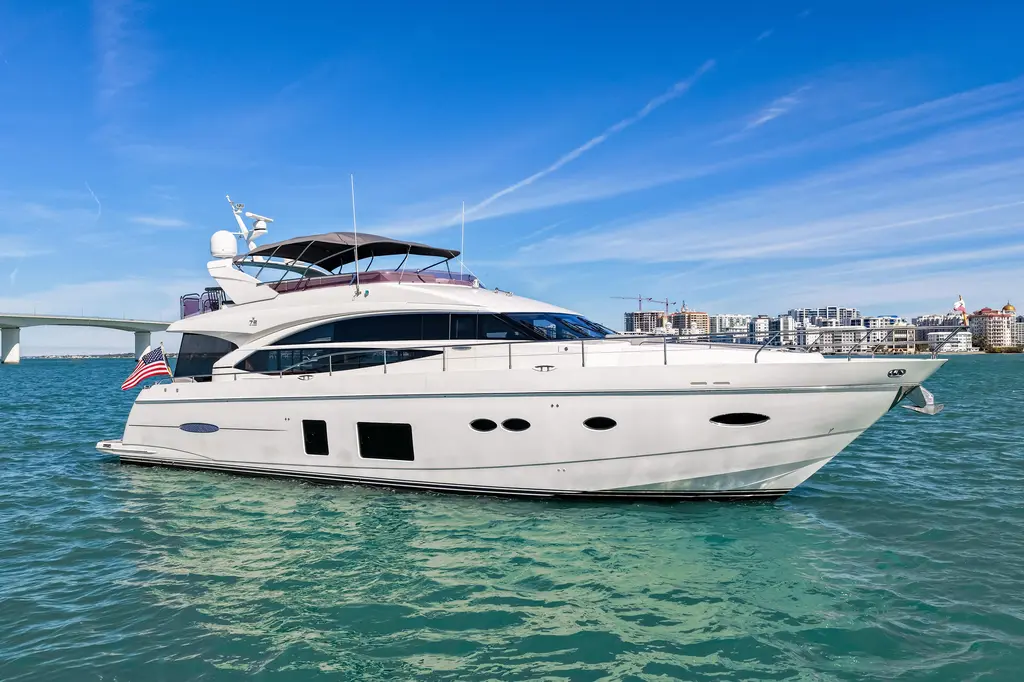 2014 princess y72 fortunato sarasota florida for sale