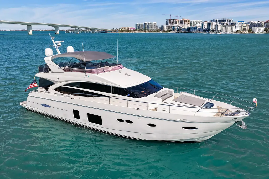 Fortunato 2014 Princess Y72 Yacht For Sale in Sarasota FL Fortunato 2014 Princess Y72 Yacht For Sale in Sarasota FL