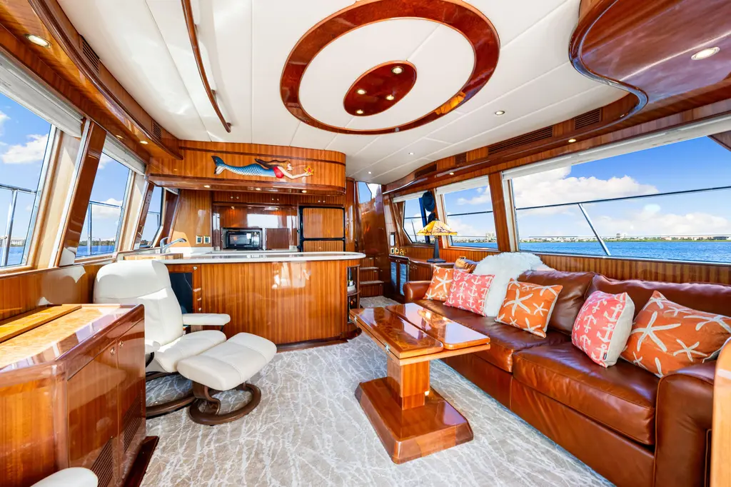 GYPSY SPIRIT 2007 Hampton 558 Pilothouse Yacht For Sale in Palmetto FL