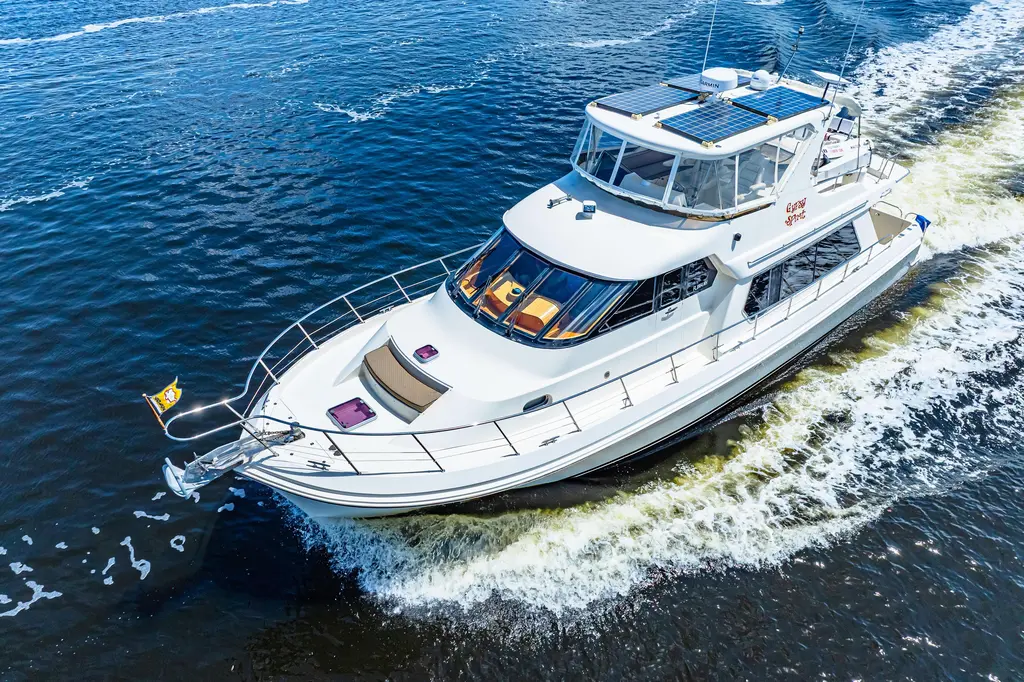 GYPSY SPIRIT 2007 Hampton 558 Pilothouse Yacht For Sale in Palmetto FL