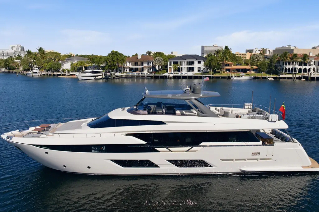 Date Night 2018 Ferretti Yachts 920 Yacht For Sale in Montauk NY Date Night 2018 Ferretti Yachts 920 Yacht For Sale in Montauk NY