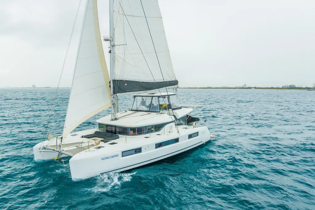 Going Deeper 2024 Lagoon 51 Yacht For Sale in Fort Lauderdale FL Going Deeper 2024 Lagoon 51 Yacht For Sale in Fort Lauderdale FL