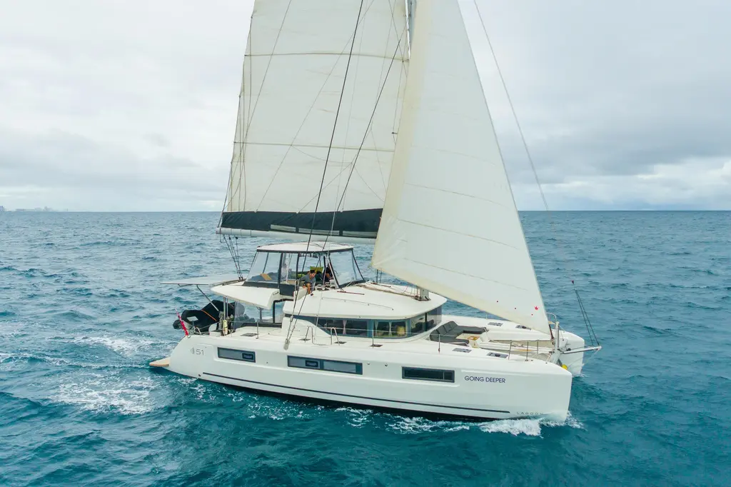 Going Deeper 2024 Lagoon 51 Yacht For Sale in Fort Lauderdale FL Going Deeper 2024 Lagoon 51 Yacht For Sale in Fort Lauderdale FL