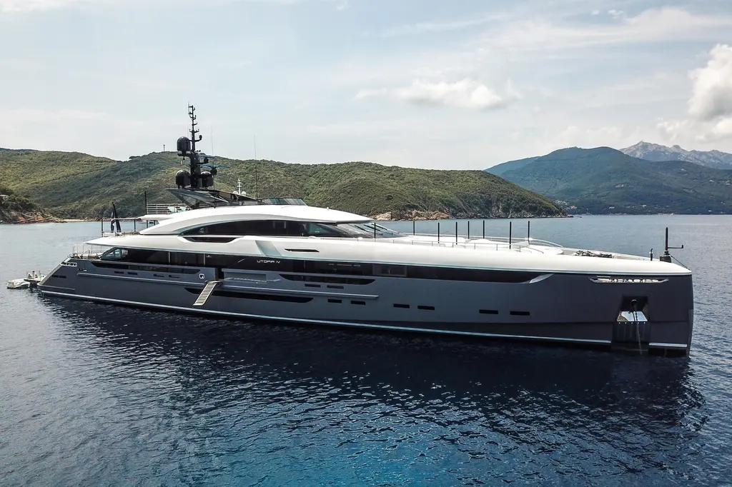 Utopia IV 2018 Rossinavi Custom Yacht For Sale in New York NY