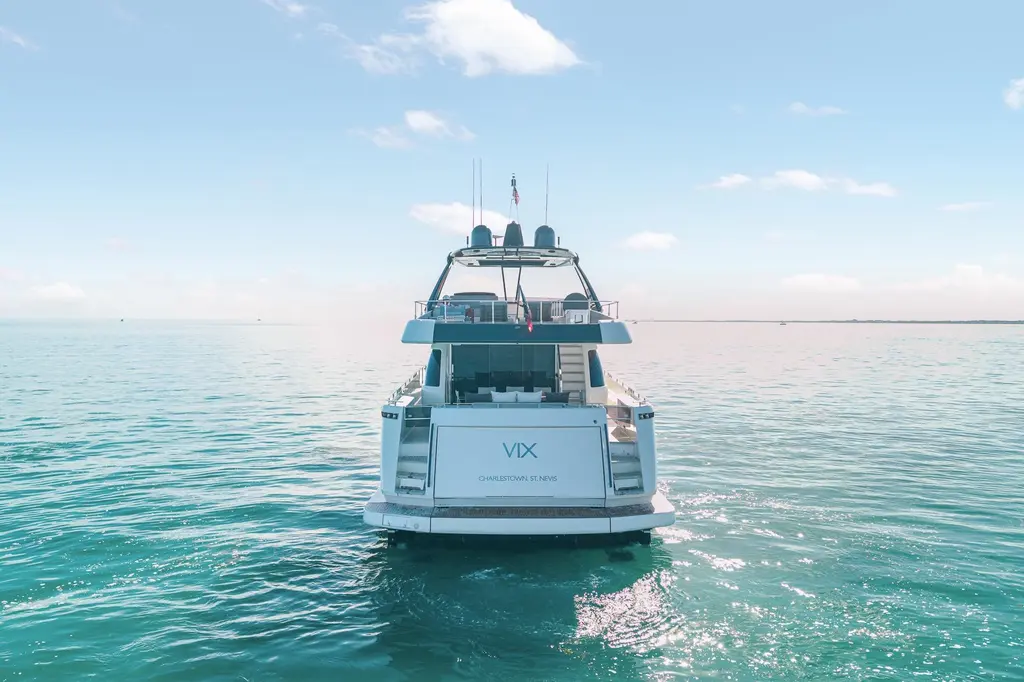 VIX 2018 Ferretti Yachts 850 Yacht For Sale in Miami FL VIX 2018 Ferretti Yachts 850 Yacht For Sale in Miami FL
