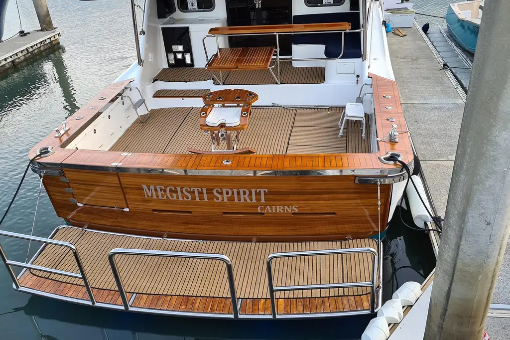 MEGISTI SPIRIT 2008 Custom 70 Flybridge Cruiser Yacht For Sale in Cairns QLD MEGISTI SPIRIT 2008 Custom 70 Flybridge Cruiser Yacht For Sale in Cairns QLD
