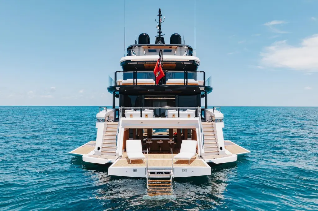 HALF IRISH 2024 Mangusta Oceano 44 Yacht For Sale in Fort Lauderdale FL HALF IRISH 2024 Mangusta Oceano 44 Yacht For Sale in Fort Lauderdale FL