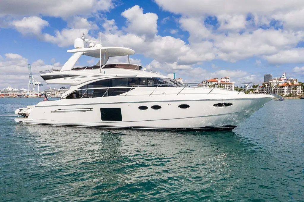 2016 princess 60 flybridge motor yacht one life miami beach florida for sale