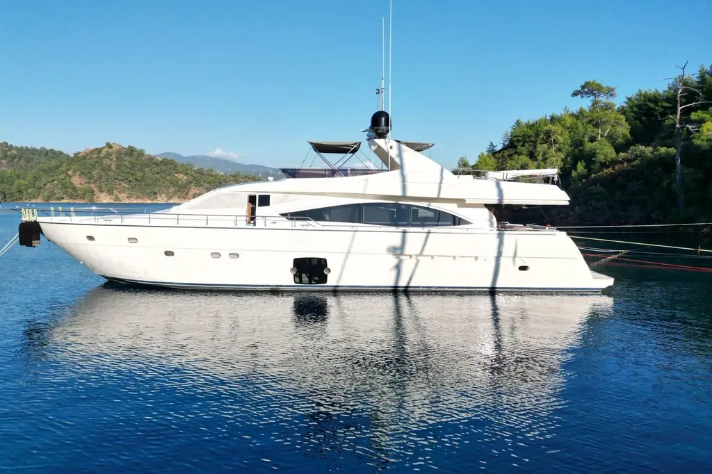 2008 Ferretti Yachts 830 Yacht For Sale in Bodrum 2008 Ferretti Yachts 830 Yacht For Sale in Bodrum
