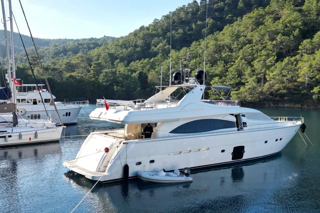 2008 Ferretti Yachts 830 Yacht For Sale in Bodrum 2008 Ferretti Yachts 830 Yacht For Sale in Bodrum