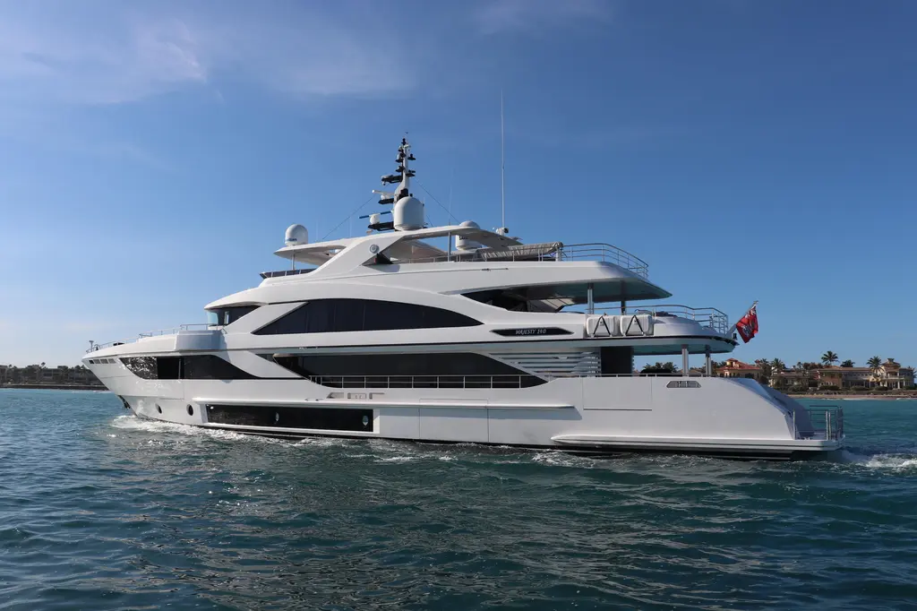 Checked Out 2020 Majesty 140 Yacht For Sale in Stuart FL Checked Out 2020 Majesty 140 Yacht For Sale in Stuart FL