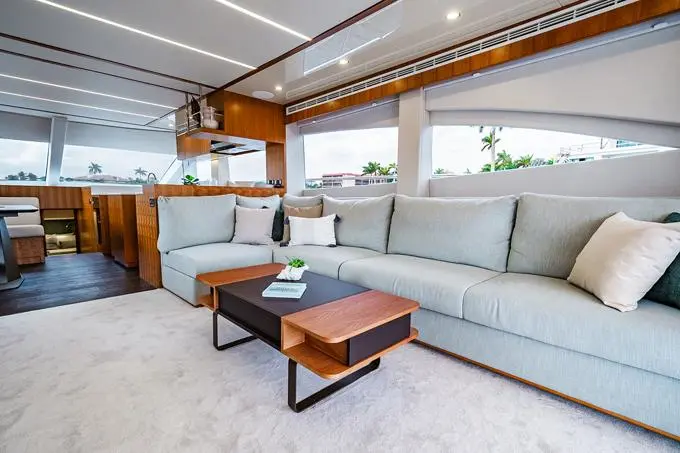 INDIGO 2024 Johnson 70' Skylounge Motor Yacht Yacht For Sale in Fort Lauderdale FL INDIGO 2024 Johnson 70' Skylounge Motor Yacht Yacht For Sale in Fort Lauderdale FL